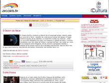 Tablet Screenshot of cinechileno.org